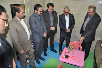 اتاق بیلی جهت تست تکامل کودکان در مرکز کلینیک اطفال افتتاح شد