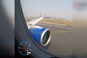 فیلم | سرعت هواپیمای مسافربری هنگام فرود