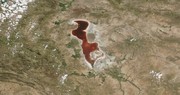 سطح تراز آب دریاچه ارومیه افزایش پیدا کرد