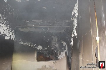 آتش‌سوزی در برج عرفان
