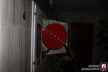 آتش‌سوزی در برج عرفان