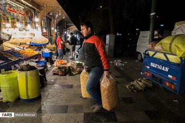 بازار آجیل شب یلدا