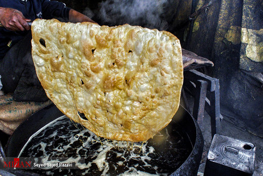 بازار غذا‌های سنتی در کشمیر