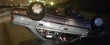 تصاویر | تصادف شدید ۴۰۵ با پراید در بزرگراه نیایش