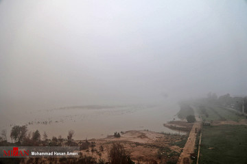 مه گرفتگی اهواز