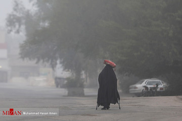 مه گرفتگی اهواز