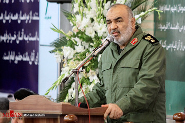 تشییع پیکر سردار منصوری در مشهدمقدس