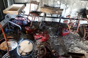 تصاویر | آتش‌سوزی مرگ‌بار مدرسه دخترانه در زاهدان
