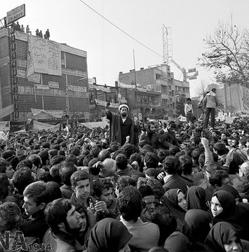 تشییع پیکر شهید آیت الله محمد مفتح و دو پاسدار شهید