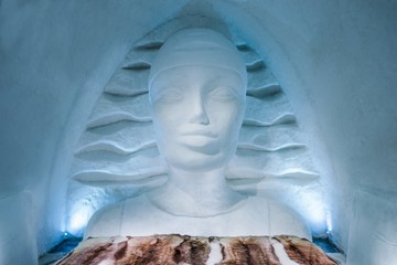 هتل یخی در سوئد‎