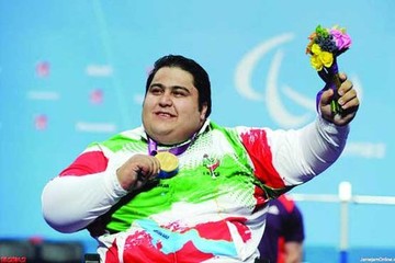 سیامند رحمان سومین وزنه‌بردار برتر معلول جهان در سال ۲۰۱۸