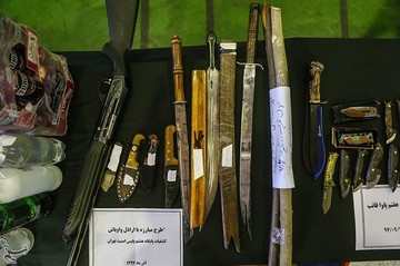 بازداشت اراذل و اوباش و مزاحمین محله های تهران