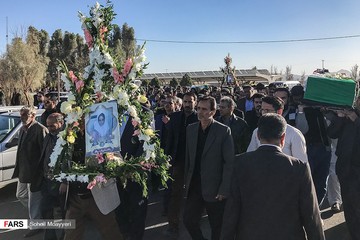 مراسم تشییع پیکردانش آموزان زاهدانی