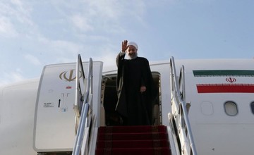 Iran president departs for Turkey