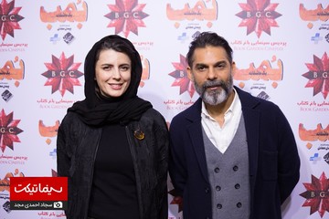 تصاویر | اکران مردمی «بمب؛ یک عاشقانه» با حضور لیلا حاتمی، پیمان معادی و حبیب رضایی 