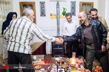 شب یلدا در روستای مالخواست ساری