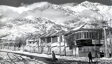 عکس | سر پل تجریش، سال ۱۳۳۵