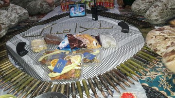 عکس | یلدای مرزبانان کشور در نقطه صفر مرزی