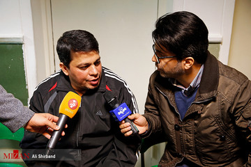 لحظات قبل از اجرای حکم حمید باقری درمنی