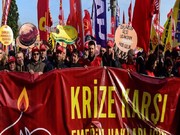 تظاهرات هزاران ترک در اعتراض به گرانی روزافزون