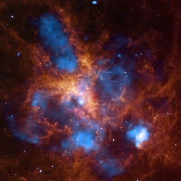 سحابی «رتیل» زیر ذره‌بین چاندرا