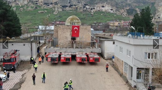 جابجایی مسجد ایوبی در ترکیه