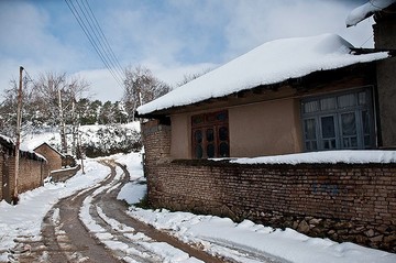 بارش برف در مازندران