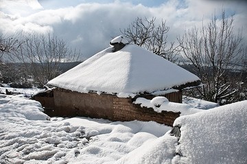 بارش برف در مازندران