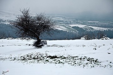 بارش برف در مازندران