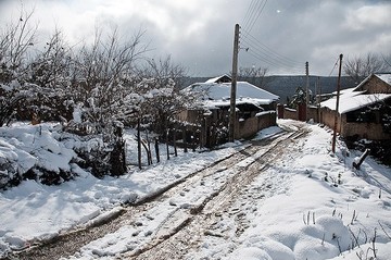 بارش برف در مازندران