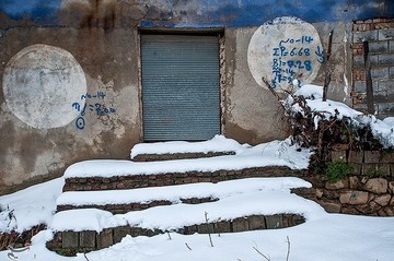 بارش برف در مازندران