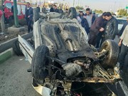 یک کشته و ۴ مصدوم در حادثه رانندگی در محور «میانه- زنجان»