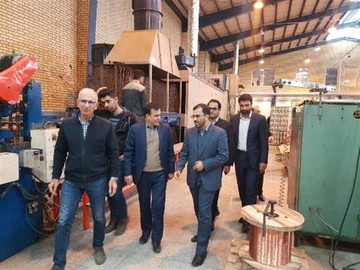  بازدید مدیر کل تعاون کار و رفاه اجتماعی از طرح اجرای باشگاه سوارکاری و شرکت گوهر قوطی بروجرد