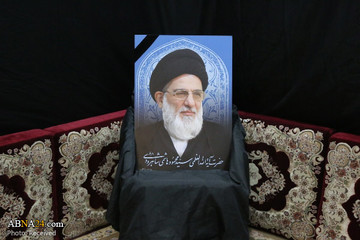 عکس | چه کسانی در مراسم اقامه نماز آیت‌الله هاشمی‌شاهرودی شرکت کردند؟