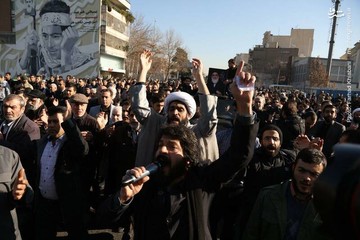 مراسم تشییع پیکر آیت الله هاشمی شاهرودی