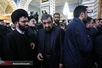 مراسم تشییع پیکر آیت الله هاشمی شاهرودی در قم