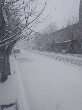 بارش برف در آذربایجان‌غربی