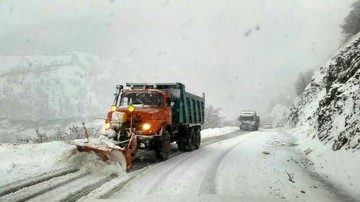 بارش برف در آذربایجان‌غربی