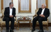 تصاویر | دیدار دبیرکل جنبش جهاد اسلامی فلسطین با ظریف