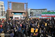 تصاویر | بزرگداشت ۹ دی در میدان امام حسین(ع) تهران