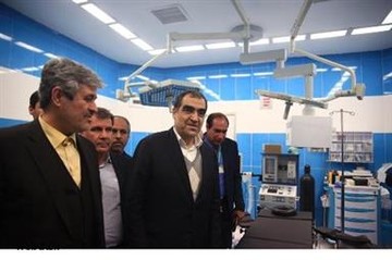 وزیر بهداشت بیمارستان ۳۲ تختخوابی شهرستان باشت کهگیلویه وبویراحمد را افتتاح کرد