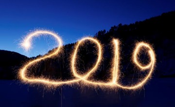 جشن آغاز سال 2019 در روسیه