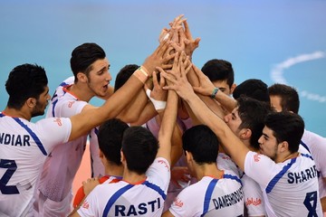 Iran junior volleyball team ranks 1st in world