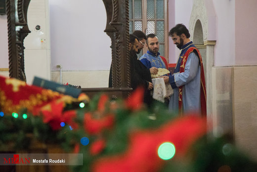 مراسم آغاز سال نو میلادی در کلیسای تارگمانچاتس مقدس
