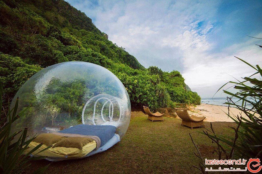 bubble hotel؛ بالی