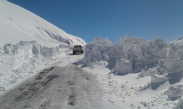 رانندگان مراقب باشند، جاده‌ها لغزنده است