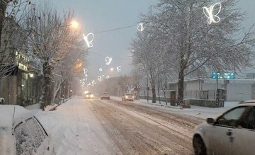 تصاویر | پنج‌شنبه برفی آذربایجان غربی