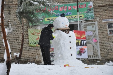 بارش برف در ارومیه | ۹۷.۱۰.۱۳