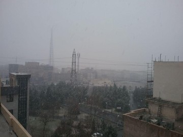 بارش اولین برف زمستانی در تهران