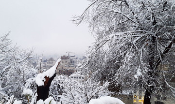 برف تهران در سیزدهمین روز زمستان